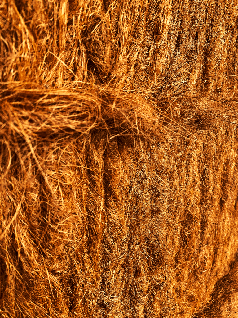 cocofiber colors usually brown or golden yellow